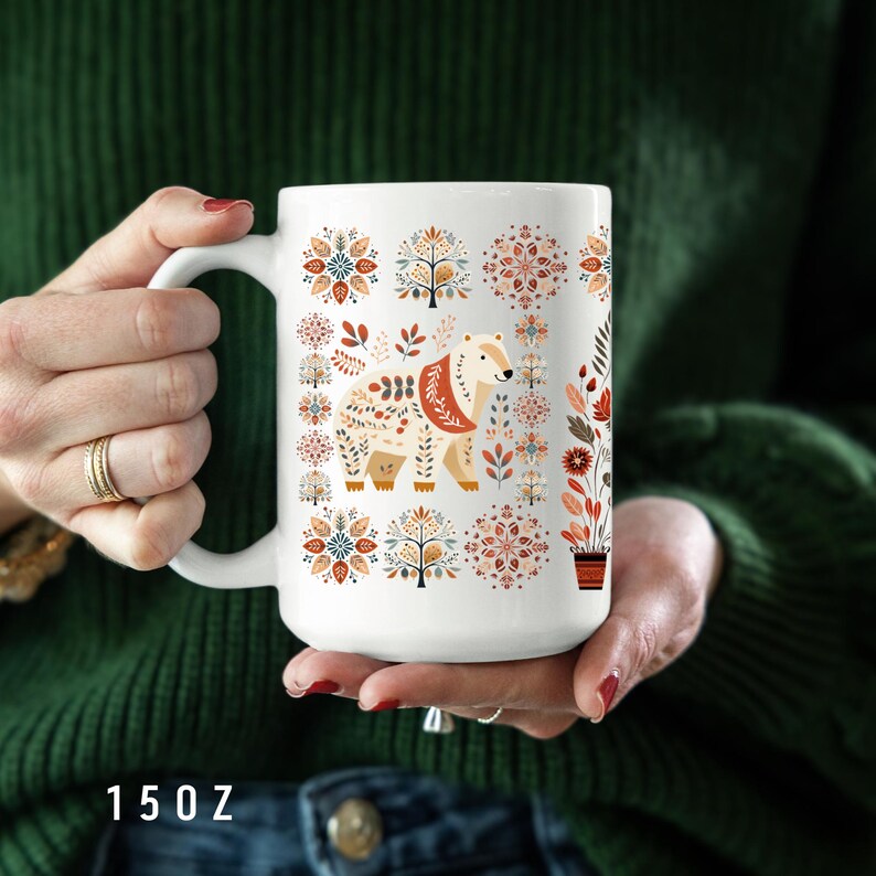 Bear Coffee Mug - Thumbnail 3