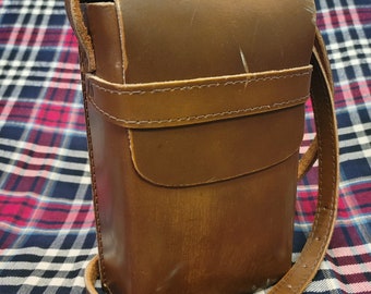 Polaroid SX70 Vintage Leather Camera Bag