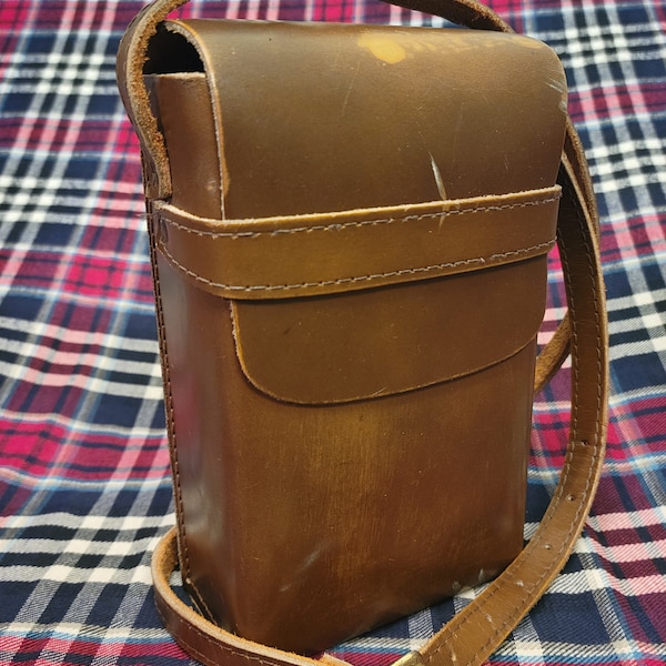 Polaroid SX70 Vintage Leather Camera Bag