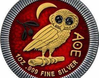 2020 Athenian Owl Pallada 1oz