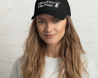 Słyszałem, że lubisz magię Chappell Red Wine Supernova Dad hat