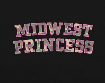 Midwest Princess Camo Comfort Colors Unisex garment-dyed heavyweight t-shirt