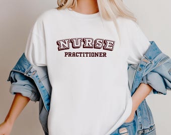 Nurse Practitioner Comfort Colors T-Shirt: Medical Apparel