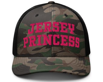 Jersey Princess Camouflage trucker hat Pink
