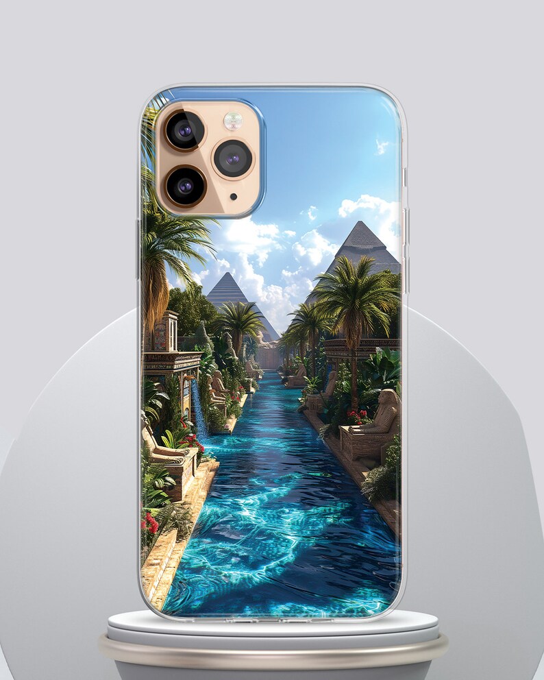 Ancient Pyramids Phone Case, Eye of Horus, iPhone 15 14 13 Magsafe Case ...