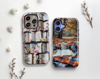 Book Lover Phone Case: Bookworm Birthday Gift For Book Lover Girls, Bookish iPhone 17/16 Case