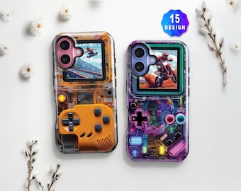 Y2K Retro Vintage Gameboy Phone Case: 90s Accessories, 80s Gift Idea, iPhone 17/16/15 Tough Case