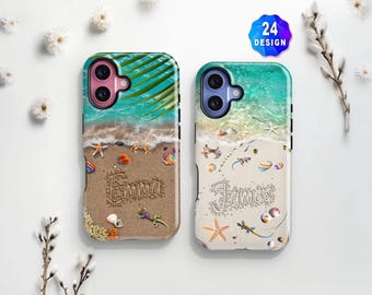 Custom Name Design iPhone 17/16/15/14 Max Pro Case: Personalized Initial Gifts Case