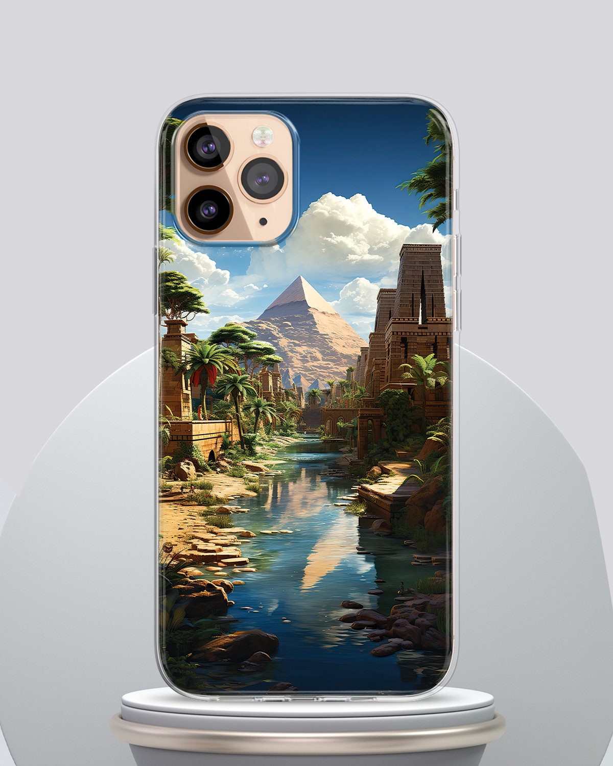 Ancient Pyramids Phone Case, Eye of Horus, iPhone 15 14 13 Magsafe Case ...