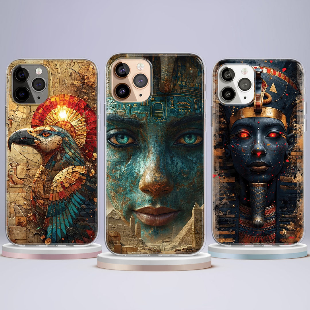 Ancient Pyramids Phone Case, Eye of Horus, iPhone 15 14 13 Magsafe Case ...