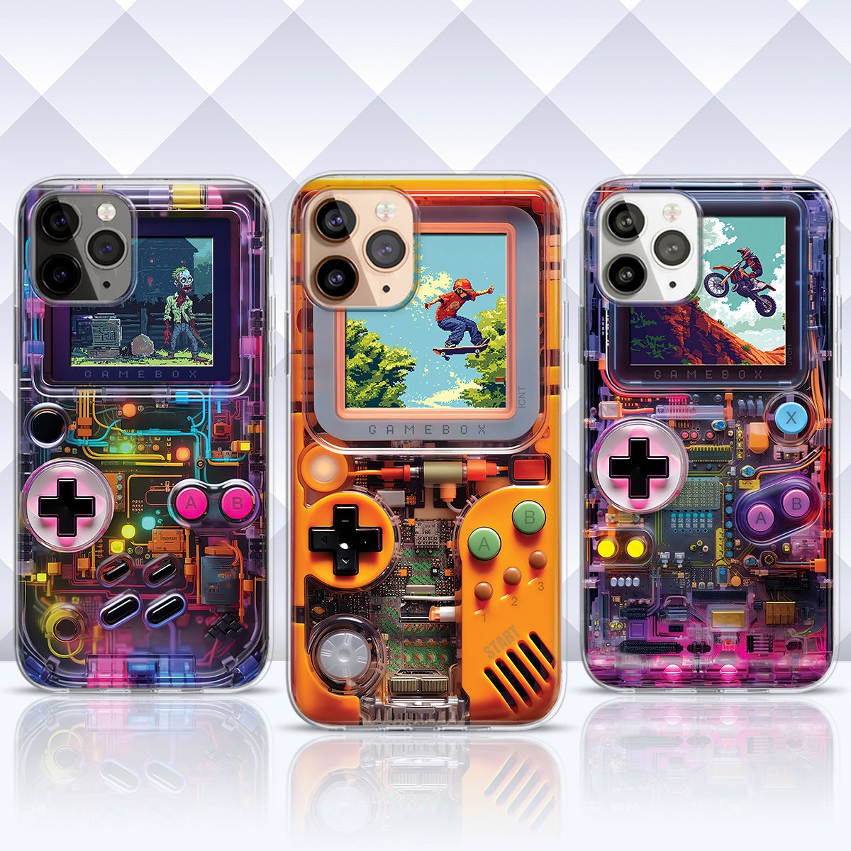 Vintage Gameboy Case - Etsy