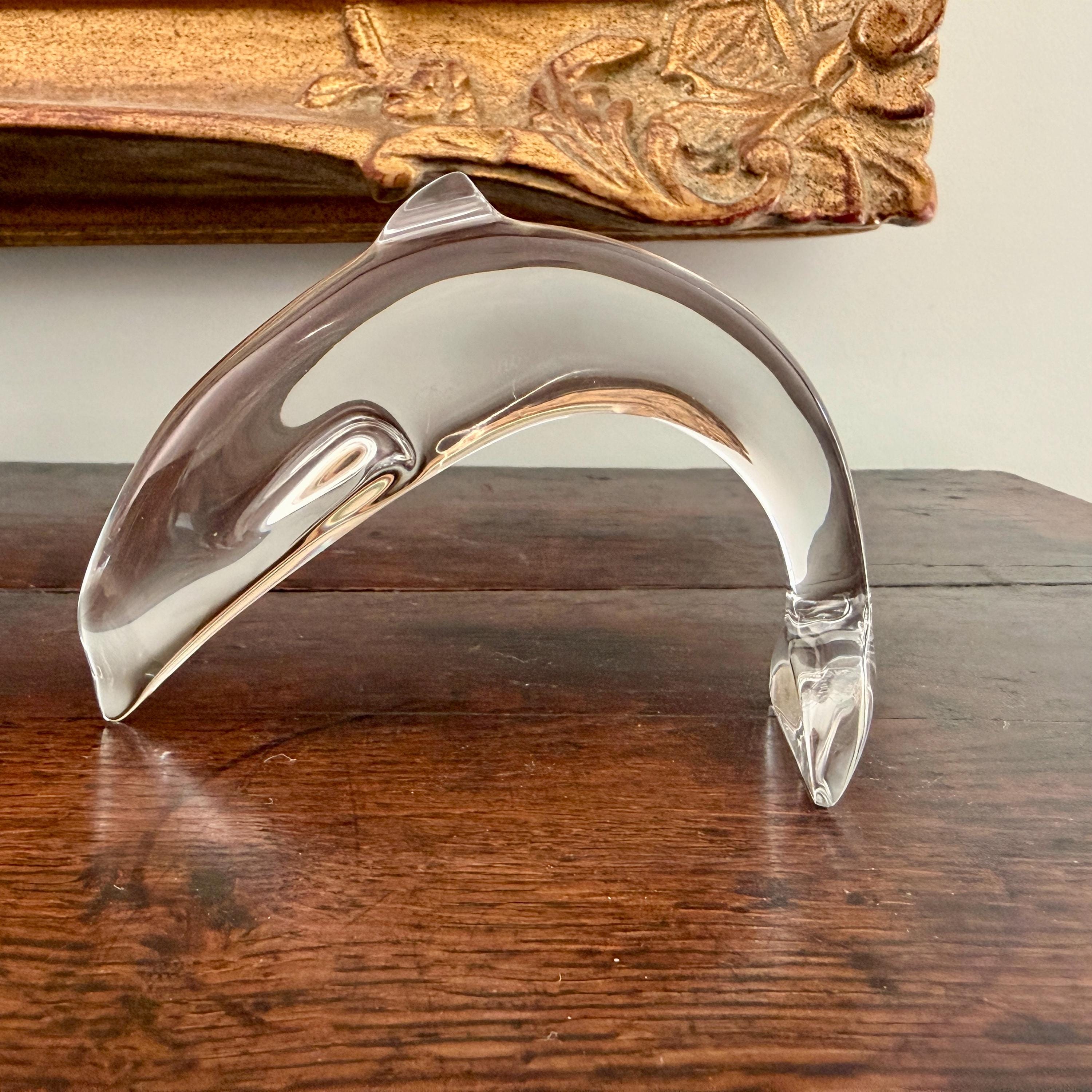 Baccarat Crystal Dolphin - Etsy