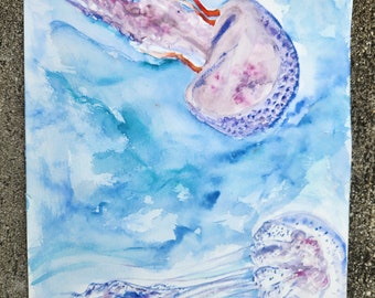 Medusas Acuarela