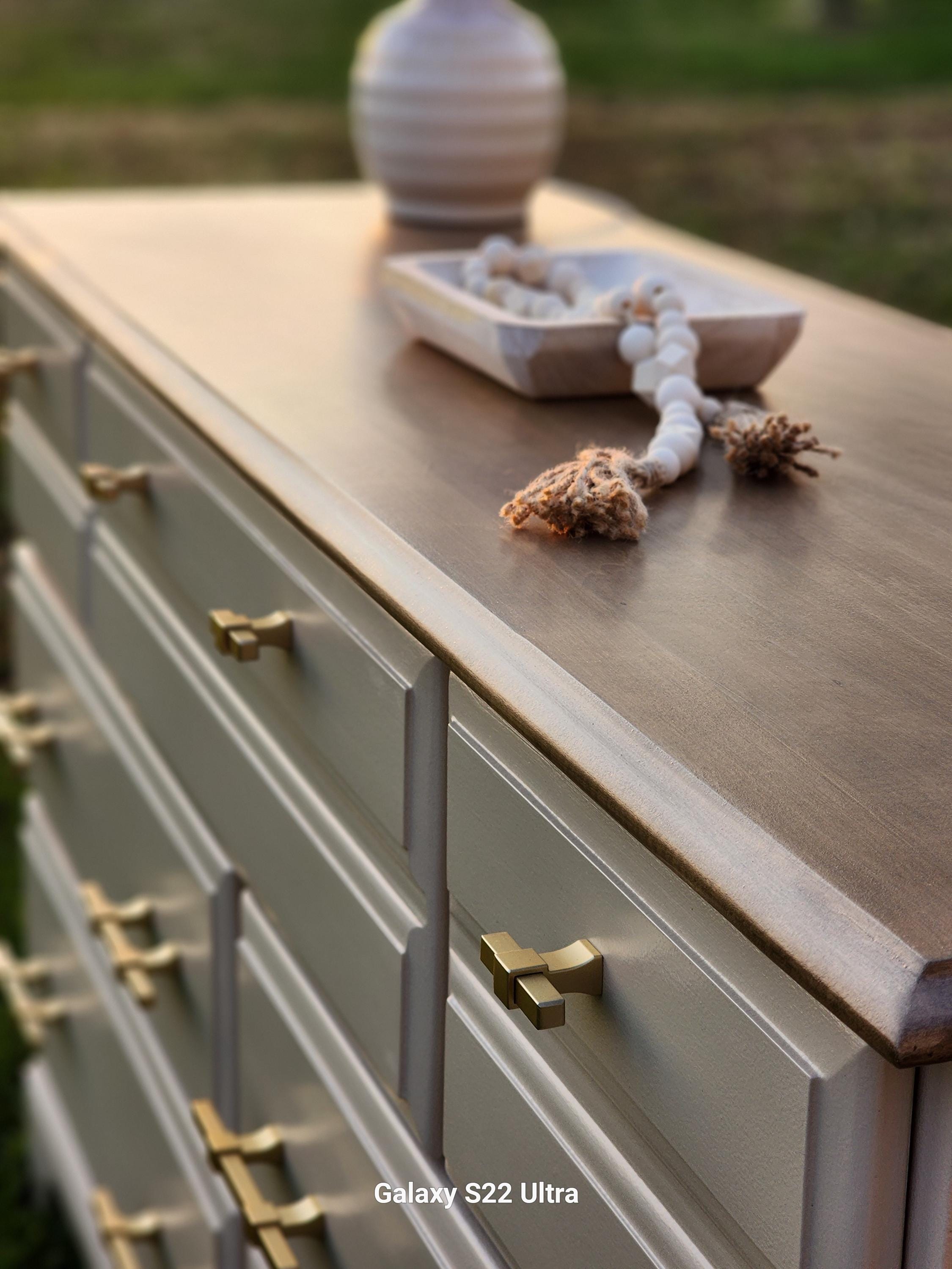 Solid Wood Changing Table Dresser - Etsy
