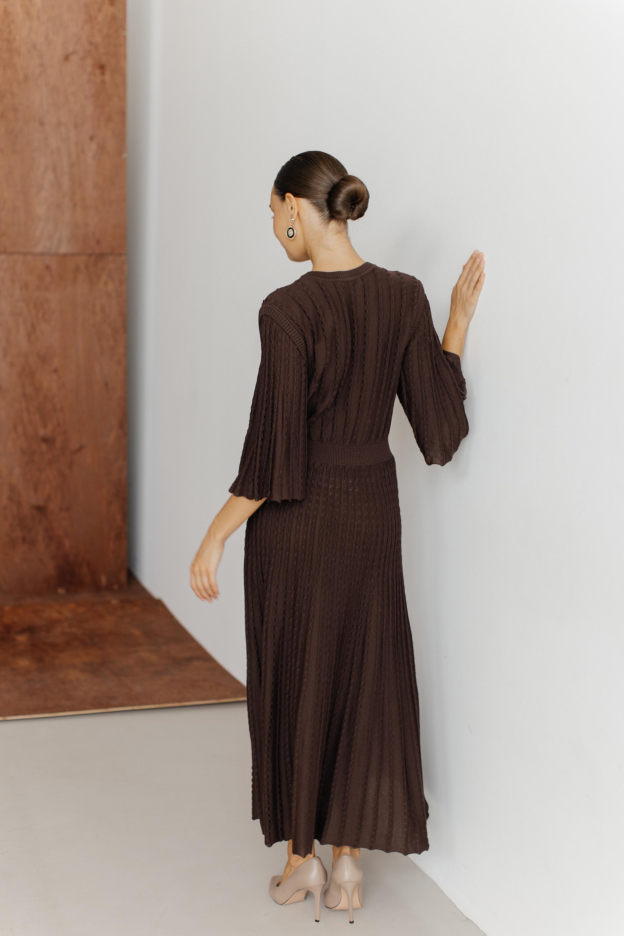 dark brown knit dress Chocolate Brown Cable Knit Sweater Dress, Wool Blend Mini Tunic, Oversized  Mock Neck Pullover, Cozy Winter Outfit Women, Warm Xmas Gift