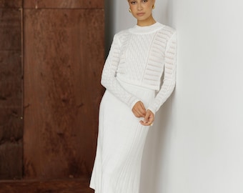 winter white maxi sweater dress NEW off White Maxi Dress / Wool Clothing / Sweater Dress / Plus Size Dress / Long Sleeved Dress / Winter Outfit / Women Maxi Dress #35304