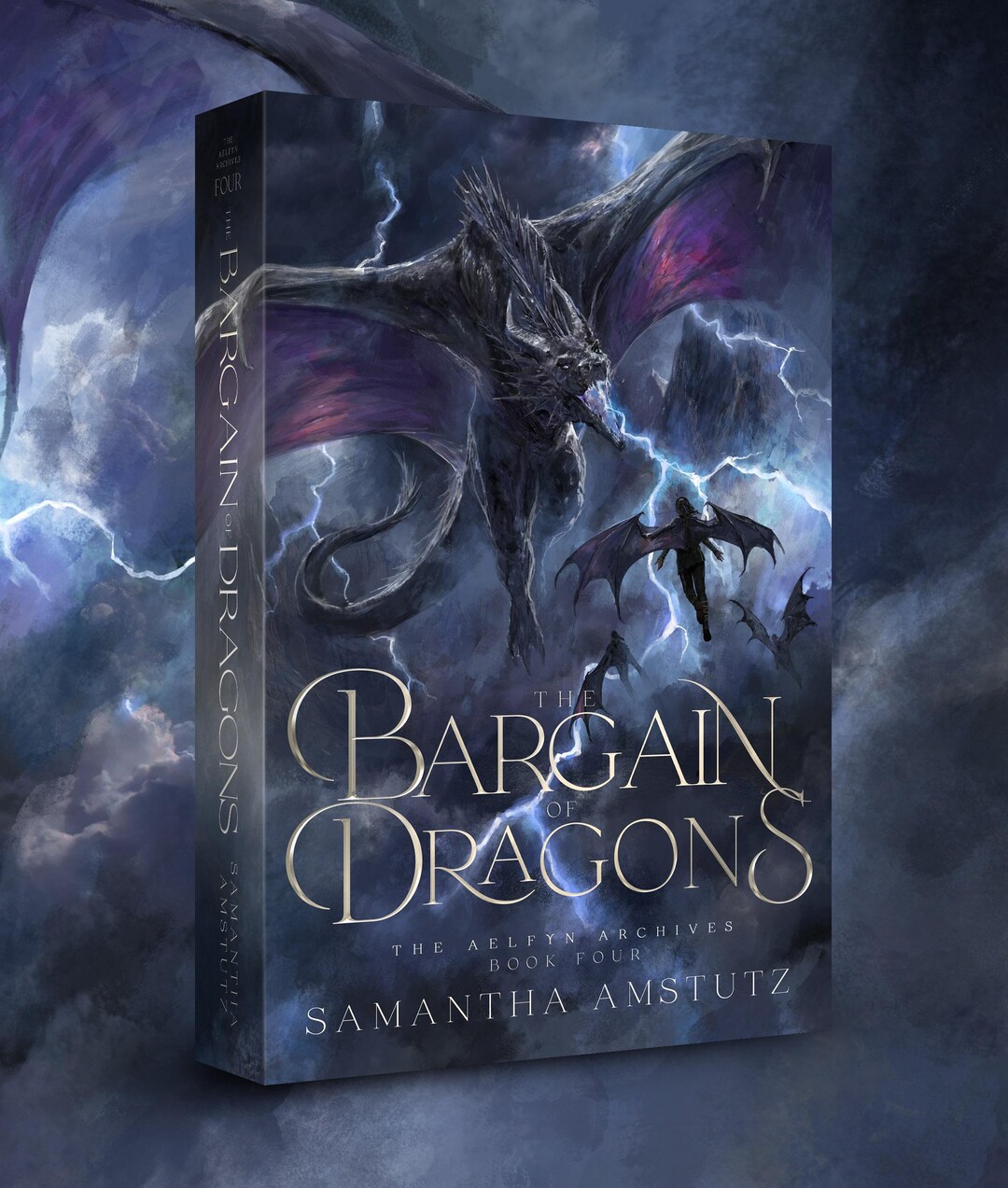 Signed Paperback the Bargain of Dragons - Etsy