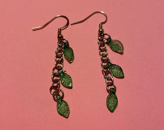 Leaves earrings