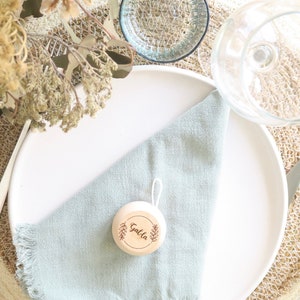 Yoyo personnalisé, yoyo en bois personnalisé, cadeau pour événements, mariages, baptêmes, communions, anniversaires, marque-places pour enfants