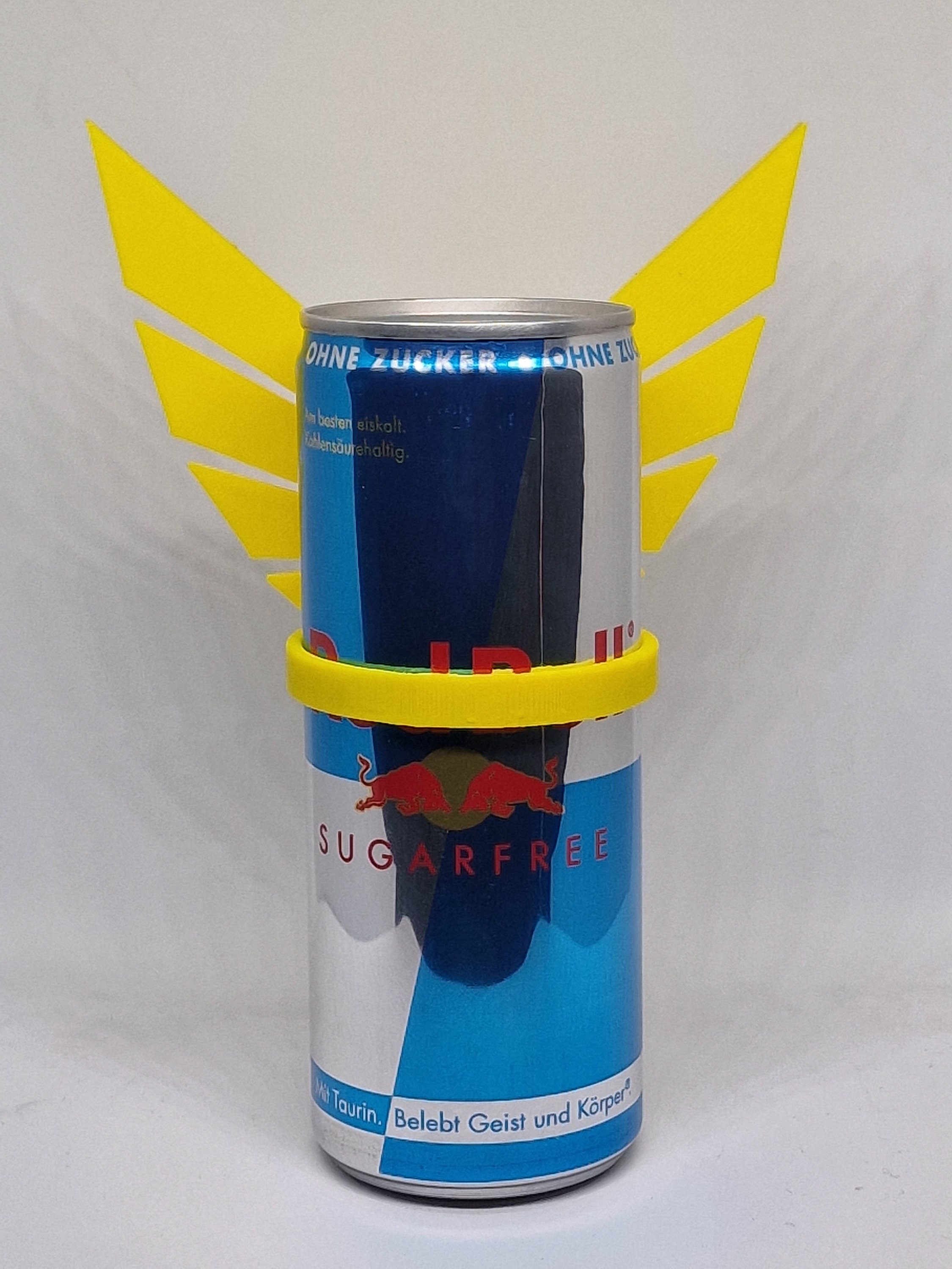 Tasse Halter Adapter Einsatz Halter passen 250ml schlanke dünne Energy  Drink Dosen Red Bull, Emerge, Chocomel, Carbao etc. 3D gedruckt - .de