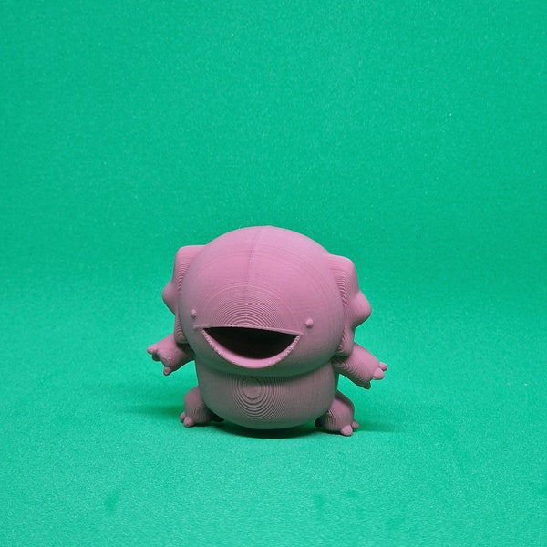 Süßes Axolotl Spielzeug | Lurch | Axolotl Figur | 3D Druck | Handmade | Desktoy