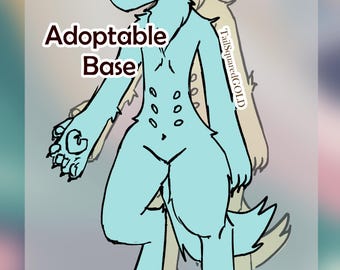 P2U Canine Adoptable Base for Adopts - 2 Styles