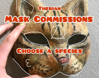 goat therian mask