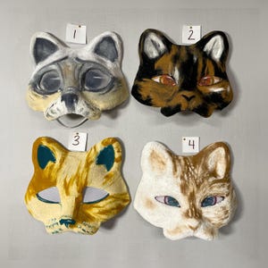 Cosplay Feline Masks - Updated Weekly