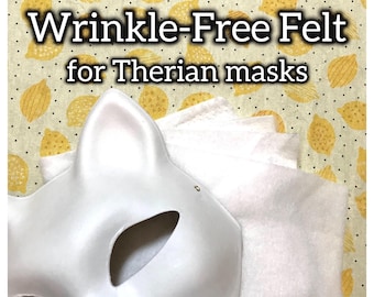 11x11” Stretchy Fleece for Therian Mask Making
