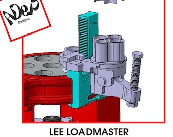 Lee Loadmaster top of frame case feeder