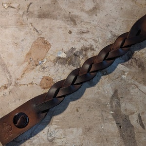 Mystery Braid Leather Bracelet