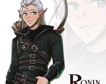 Zlecenie na wykonanie niestandardowej postaci fantasy: Cyfrowy portret połowy ciała