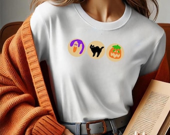 Snoopy and the Great Pumpkin Halloween Tee, Y2k, Halloween Vintage shirt, 90s Y2k Gothic Tee for Girls, Retro Spooky Season Baby Tee