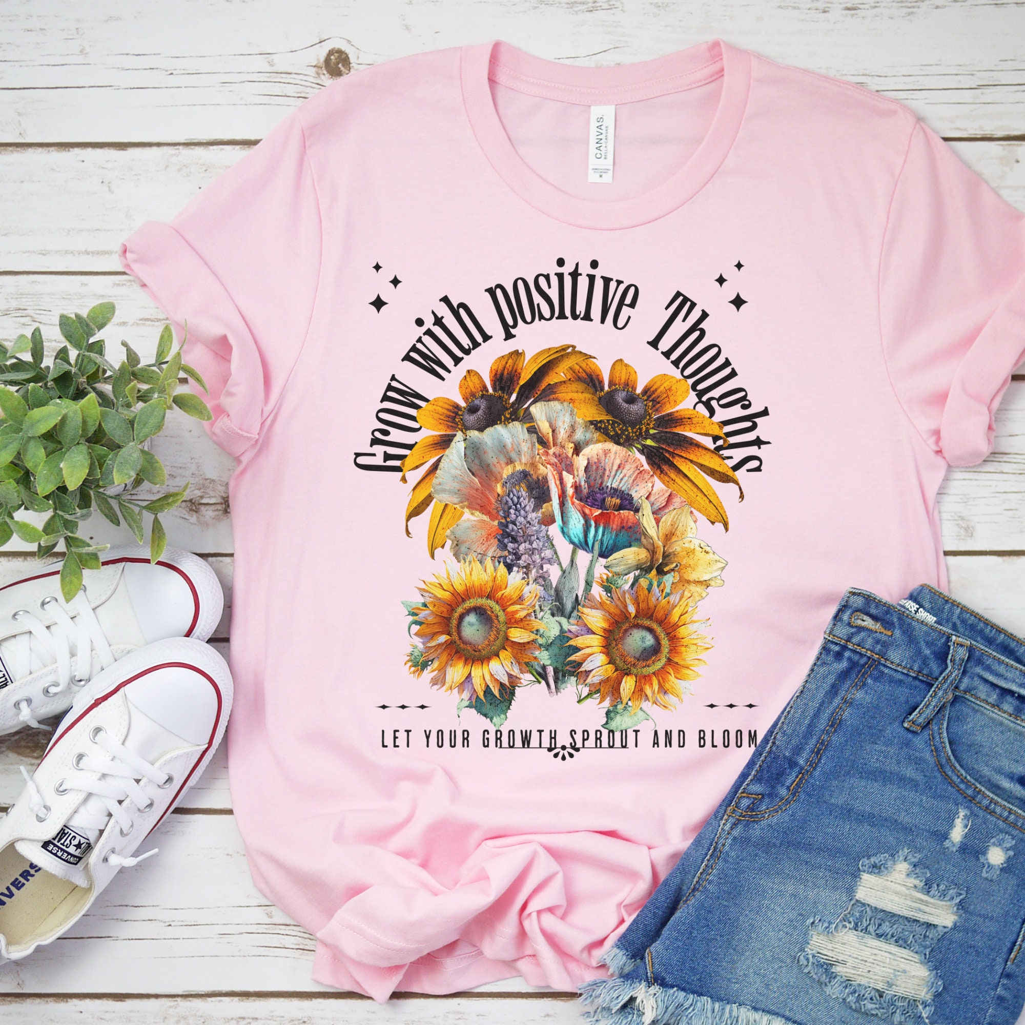 Pearl flower shirt