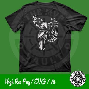 Trofeo de Águila (svg, png, ai, descarga digital): archivo de corte para fanáticos del fútbol de Filadelfia para camisetas, tazas y proyectos de Cricut.