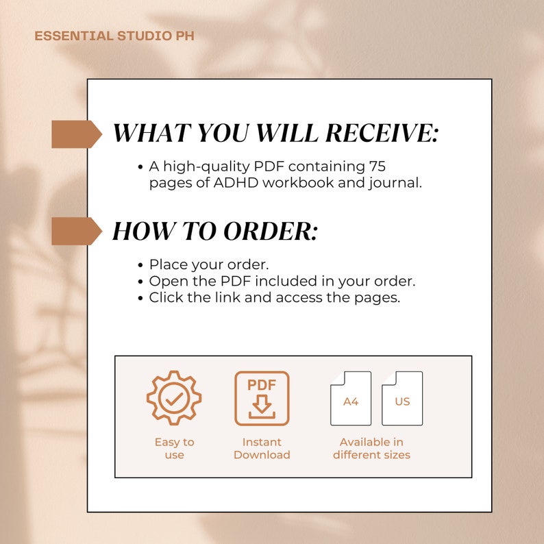 ADHD Kids Planner | ADD Printable | School Planner | Adhd Productivity ...