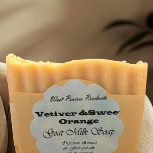 Vetiver & Sweet Orange Soap