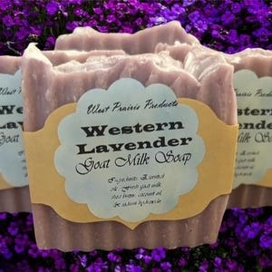 Western Lavender Soap