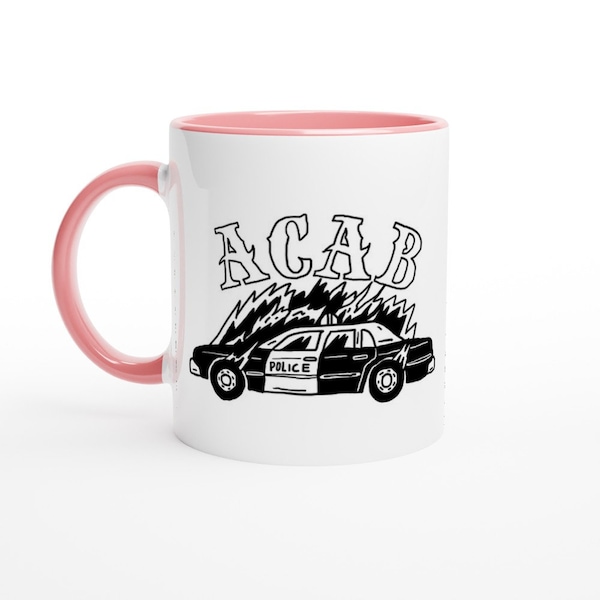 ACAB Mug | ACAB | Defund The Police | Art Print | AntiCapitalism | Anarchist | Socialist | Acab | Unite | Fight Back