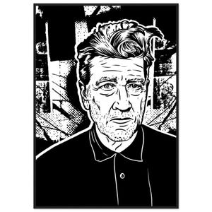 David Lynch Framed Wall Art – Movie Portrait Poster