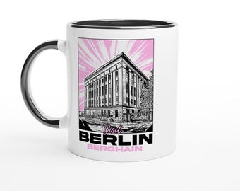Berghain Berlin Mug – Techno Club Art, Travel Gift