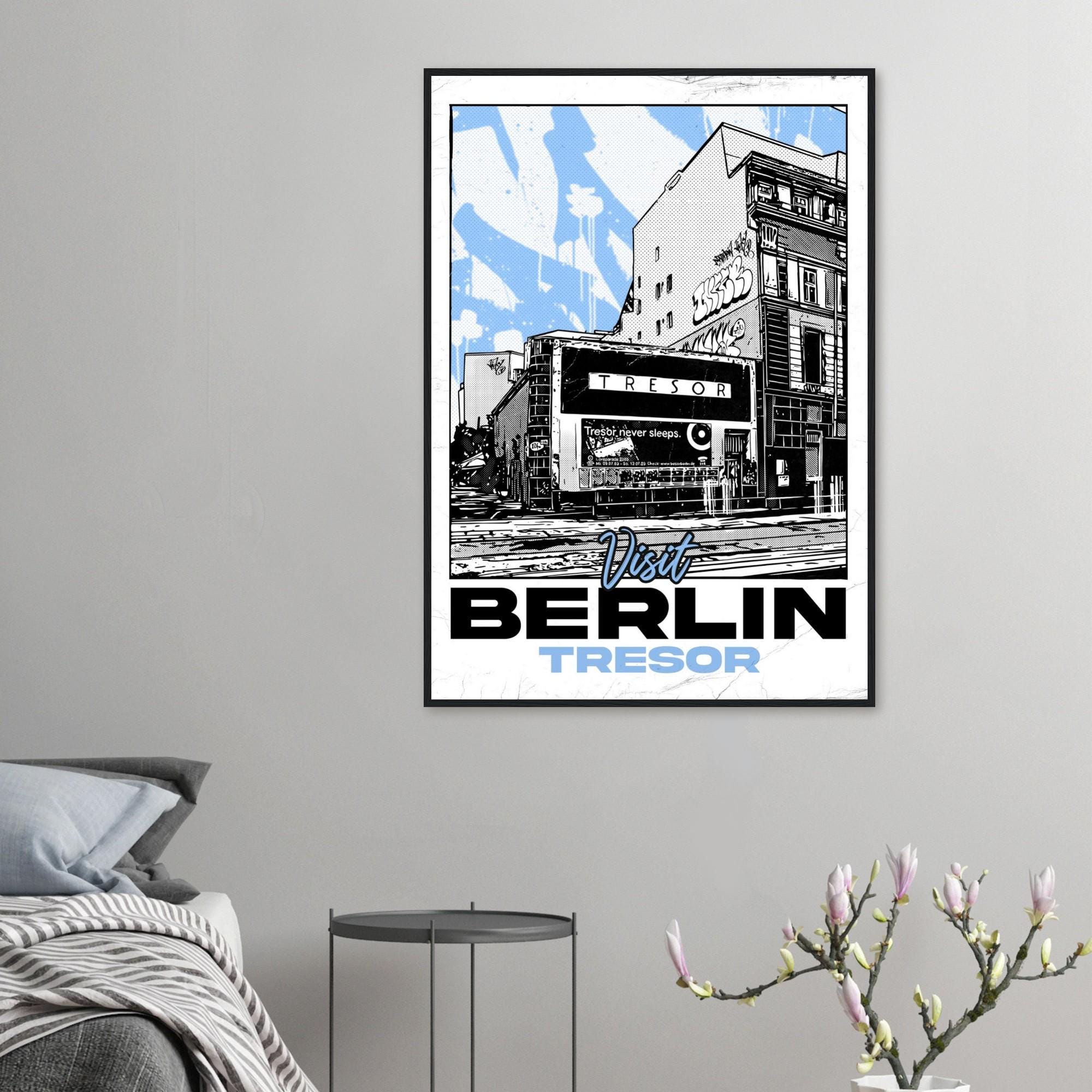 Tresor Framed Poster – Berlin Techno Travel Art Print - Etsy