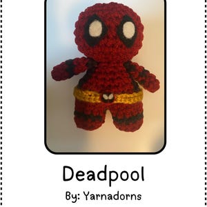Mini 4th wall breaker Pattern | Deadpool pattern