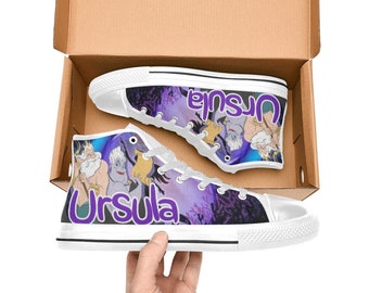 Zapatillas altas Ursula, zapatillas de lona personalizadas