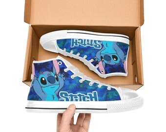 Lilo & Stitch High Top Shoes Sneakers Canvas Custom Shoes