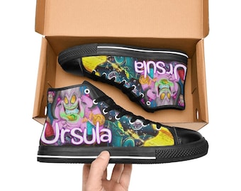 Zapatillas altas Ursula, zapatillas de lona personalizadas