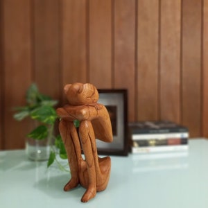 Daydreaming - Wood Art Sculpture Handmade Aesthetic Décor