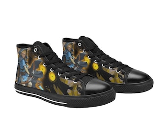 The Legend of Zelda Hi Top Sneakers, Canvas printed Shoes For Kids and Adults