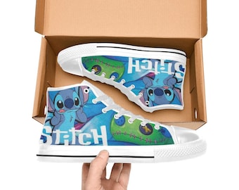 Lilo & Stitch High Top Shoes Sneakers Canvas Custom Shoes