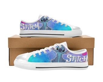 Lilo & Stitch Low Top Shoes Sneakers Canvas Custom Shoes